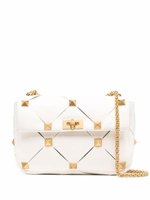 Valentino Garavani grand sac à main Roman Stud - Tons neutres