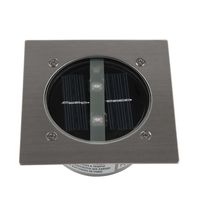 Ranex Solar Grondspot 2 LED Vierkant | 1 stuks - RA-5000198 - RA-5000198 - thumbnail