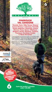 Wandelkaart 06 Pinerolese - Val Sangone | Fraternali Editore