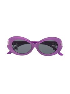 Monnalisa lunettes de soleil à monture ovale - Violet