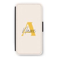 Amber Script: iPhone 11 Pro Max Flip Hoesje