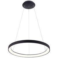 Deko Light Sculptoris 800 342198 Hanglamp LED LED vast ingebouwd Energielabel: F (A - G) 60 W Diepzwart (RAL 9005) - thumbnail