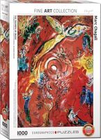 Marc Chagall Puzzel 1000 Stukjes The Triumph - thumbnail