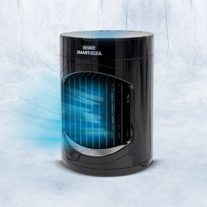 LIVINGTON SmartChill zwart - Limited Edition - airconditioner met waterkoeling - draagbare airconditioner met 3 niveaus