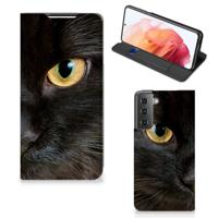 Samsung Galaxy S21 | Hoesje maken | Zwarte Kat