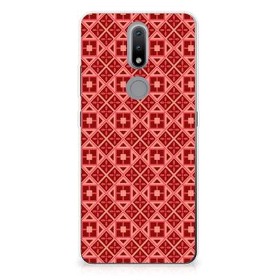 Nokia 2.4 | TPU bumper | Batik Rood