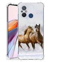 Xiaomi Redmi 12C Case Anti-shock Paarden Xiaomi Redmi 12C Case Anti-shock Paarden