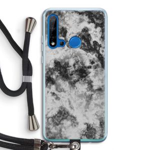 Onweer: Huawei P20 Lite (2019) Transparant Hoesje met koord