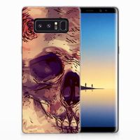 Silicone Back Case Samsung Galaxy Note 8 Skullhead