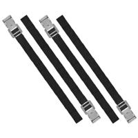 ProPlus Spanbanden - bindriemen - 12x - 40 cm - sjorbanden - zwart