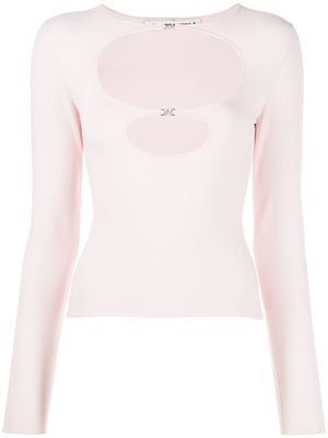 Alexander Wang haut à découpes - Rose