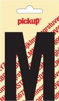Plakletter Nobel Sticker zwarte letter M - Pickup