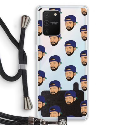 Drake Away: Samsung Galaxy S10 Lite Transparant Hoesje met koord