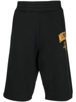 Moschino pantalon de jogging à logo imprimé - Noir