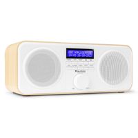 DAB Radio met FM - Audizio Novara - Stereo - 40 Watt - 20 Voorkeurszenders - Wit - thumbnail