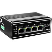 LevelOne IGP-0502 netwerk-switch Unmanaged Gigabit Ethernet (10/100/1000) Power over Ethernet (PoE) Zwart - thumbnail