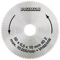 Proxxon 28011 Hardmetaal-cirkelzaagblad 50 x 10 x 0.5 mm Aantal tanden: 80 1 stuk(s) - thumbnail