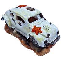 Superfish Deco Led VW Beetle - Milieuvriendelijke Retro Aquariumdecoratie Handgeschilderd