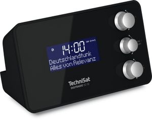 TechniSat DIGITRADIO 50 SE Wekkerradio DAB, DAB+, VHF (FM) Wekfunctie Zwart