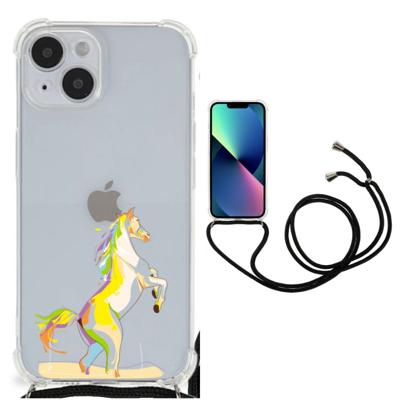 iPhone 14 Stevig | Bumper Hoesje | Horse Color iPhone 14 Stevig | Bumper Hoesje | Horse Color