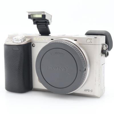 Sony A6000 body zilver occasion