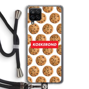 Koekerond: Samsung Galaxy A12 Transparant Hoesje met koord