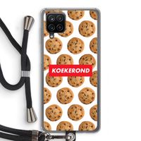 Koekerond: Samsung Galaxy A12 Transparant Hoesje met koord
