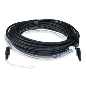 ACT RL2323 Prefab Glasvezel Kabel Singlemode OS2 4-voudig LC Connectoren - 230 meter