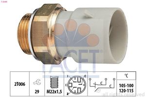 Temperatuurschakelaar, radiateurventilator 75649