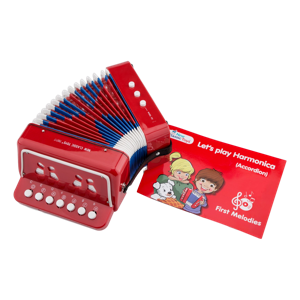 Accordeon met muziekboekje