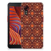 Samsung Galaxy Xcover 5 TPU bumper Batik Brown