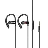 AWEI ES-160I HIFI opknoping muziek oortelefoon (zwart)