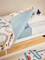 Magicouette CIRCUIT VOITURE, met gerecycled katoen wit, bedrukt