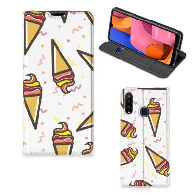 Samsung Galaxy A20s | Flip Style Cover | Icecream