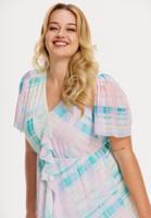 Yoek Jurk HIDEAWAY | Turquoise | Maat 58/60