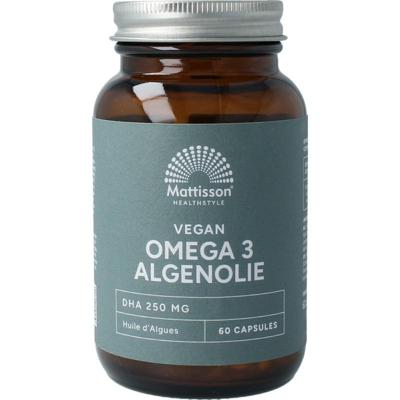 Mattisson Vegan omega-3 algenolie DHA 260mg