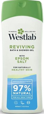 Westlab Bad & douche gel Epsom zout herstellend (400 ml)