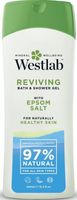 Westlab Bad & douche gel Epsom zout herstellend (400 ml) - thumbnail