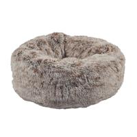 Croci hondenmand donut bicolor beige