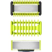 Philips Bodycare QP620/50 OneBlade Scheermes Zwart, Groen, Zilver 2 stuk(s)