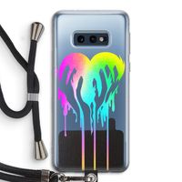 Hold My Heart: Samsung Galaxy S10e Transparant Hoesje met koord