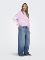 Only Onlsweat L/s Back/sleeve Print Swt Noos Sweater Winsome Orchid