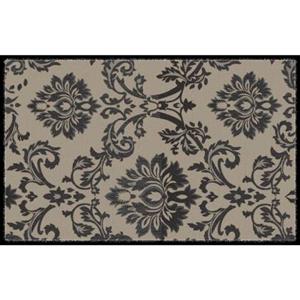 MD Entree - Deurmat - Schoonloopmat - Soft & Design - Ornament Grey -