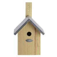 Best for birds houten vogelhuisje/nestkastje pimpelmees - Tuindecoratie nestkast vogelhuisje