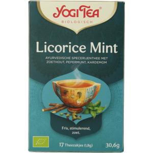 Yogi Tea Licorice mint bio