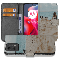 Stand Case Hoesje Maken Motorola Moto G24 | G04 | G24 Power | Eigen telefoonhoesje ontwerpen | Op maat gemaakt