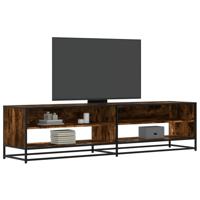 Tv-meubel 180,5x40x46 cm bewerkt hout gerookt eikenkleur