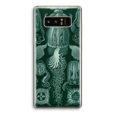 Haeckel Cubomedusae: Samsung Galaxy Note 8 Transparant Hoesje