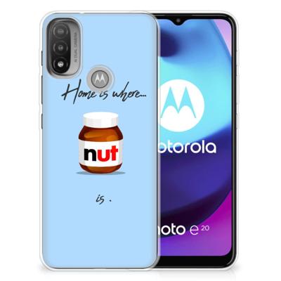Motorola Moto E20 | E40 | Siliconen Case | Nut Home