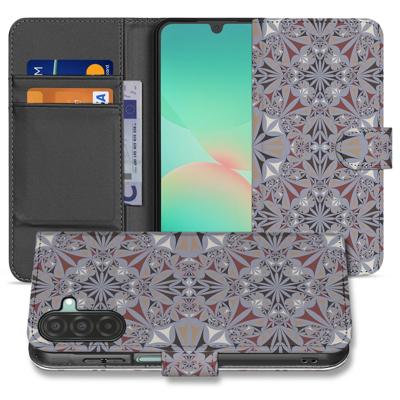 Samsung Galaxy A26 Flower Tiles | Book Case |
